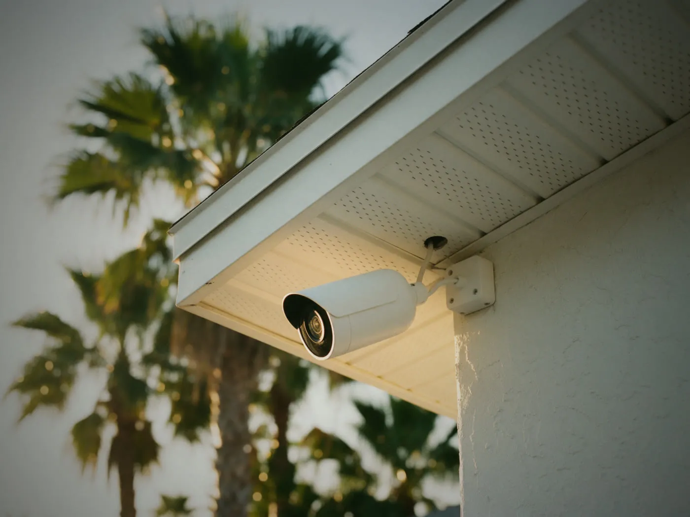G6 Pro Bullet under the soffit