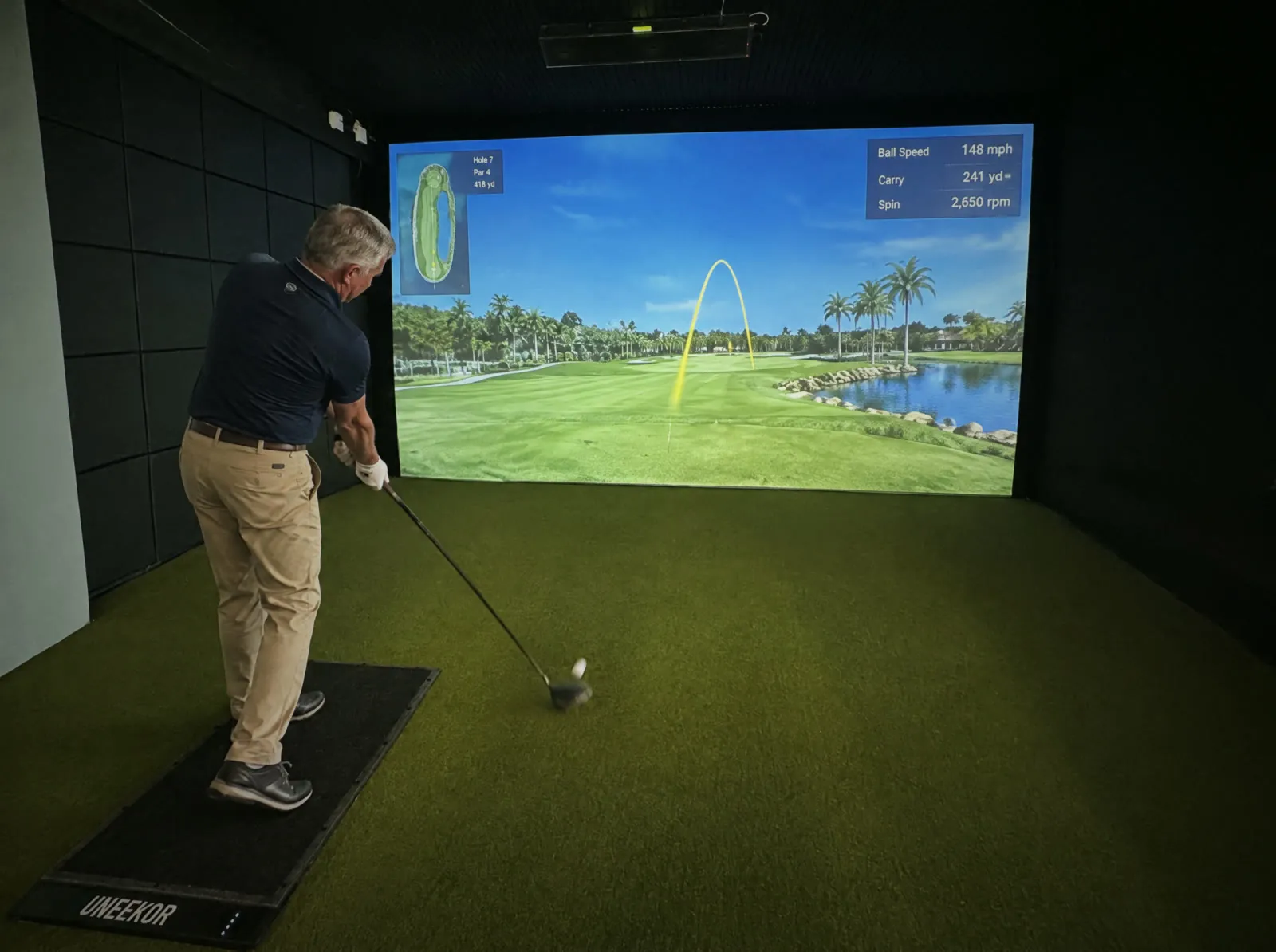 Golf Simulator Room