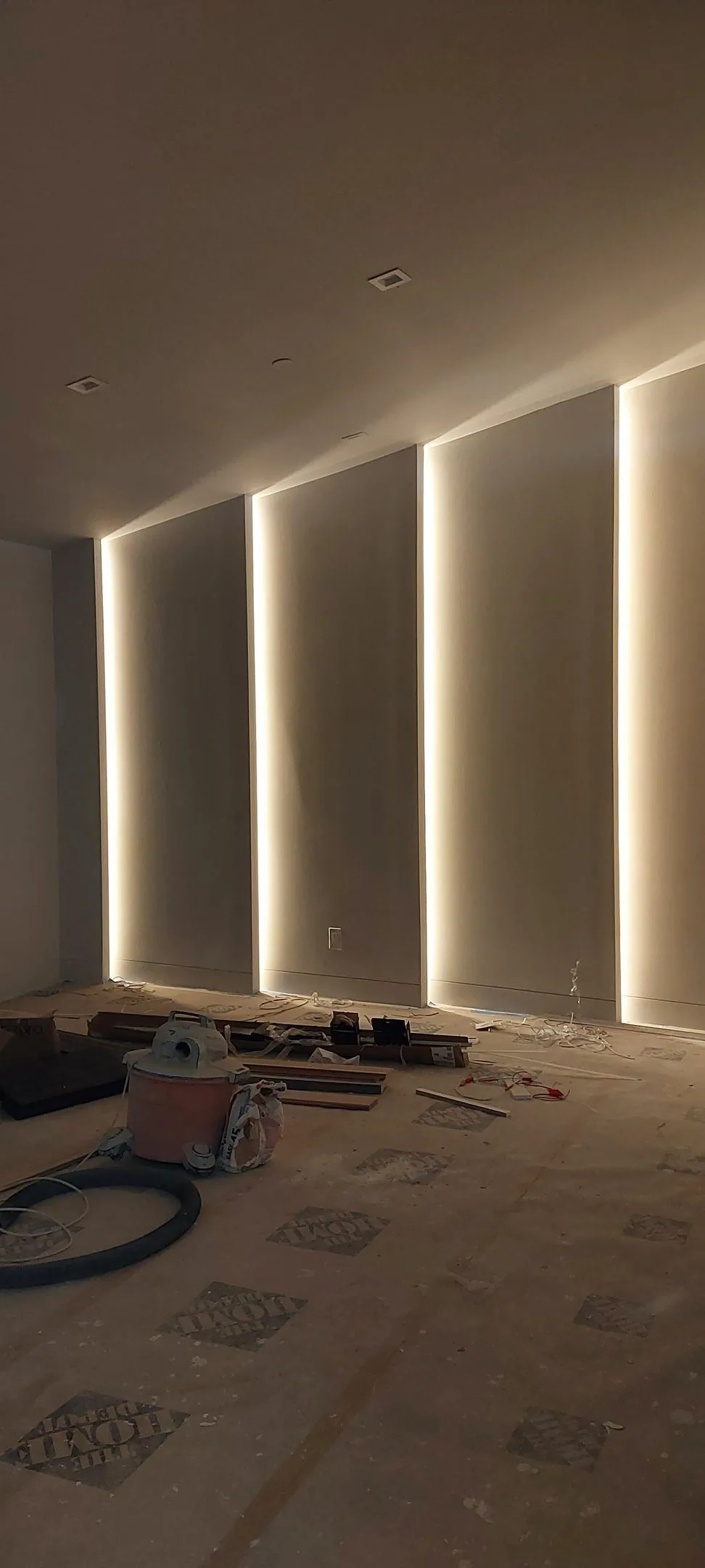Architectural cove LEDs