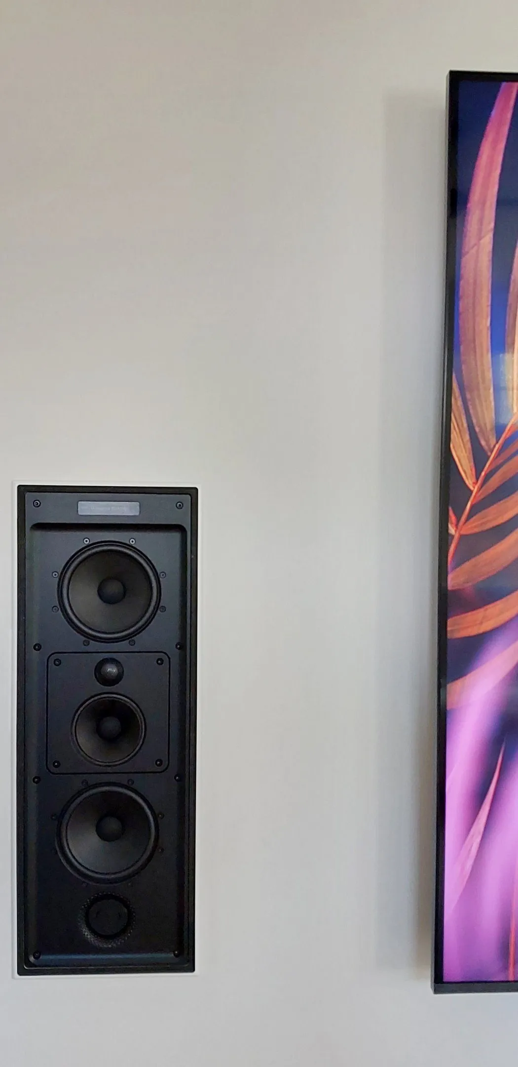 B&W in-wall speaker