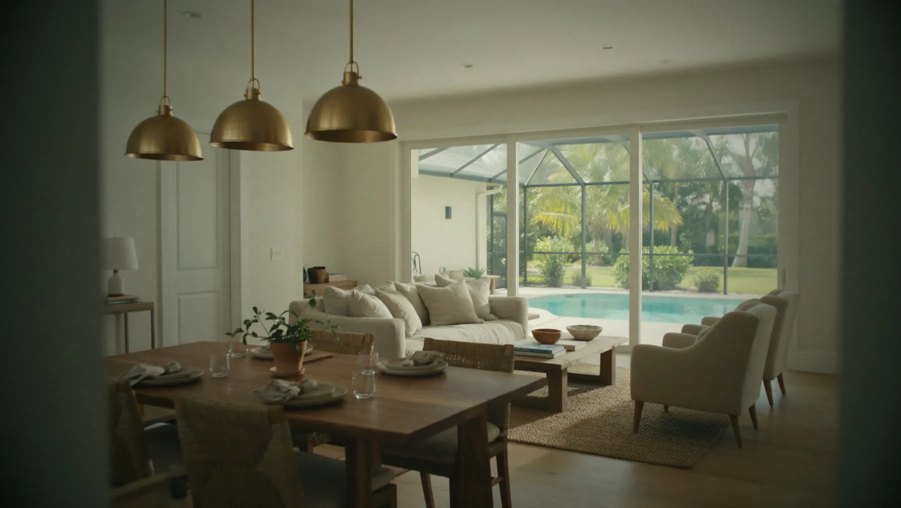 Day, no artificial light