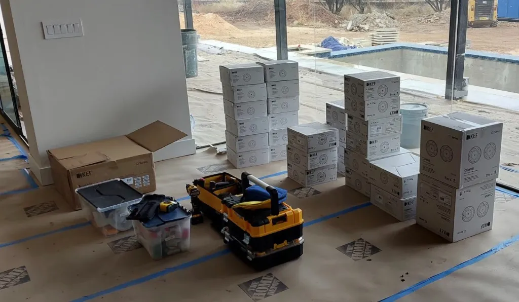 KEF speaker delivery