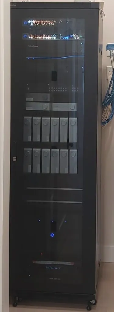 URC equipment rack
